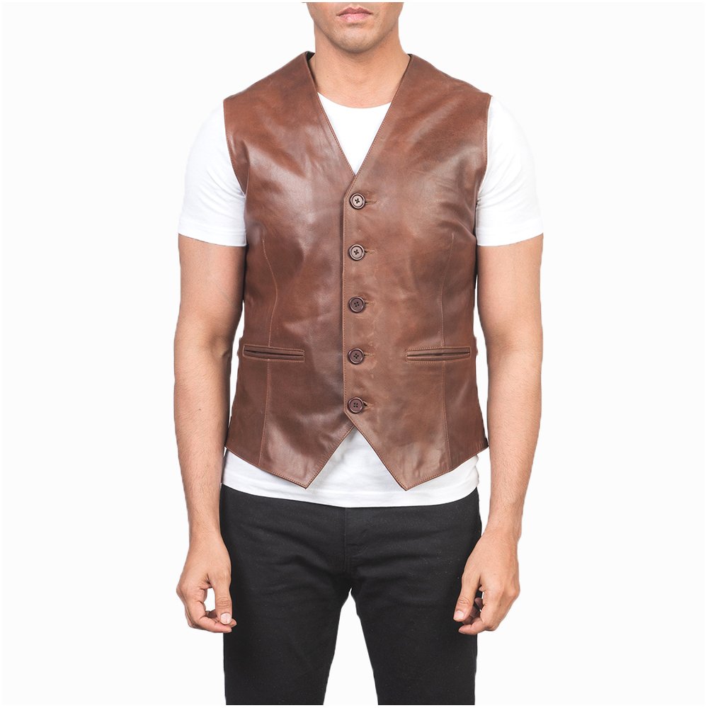 Leather Vest