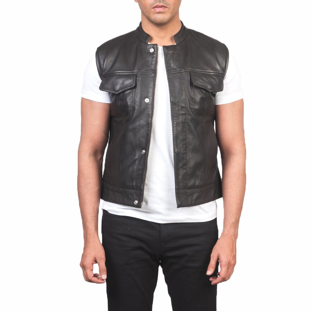 Leather Vest