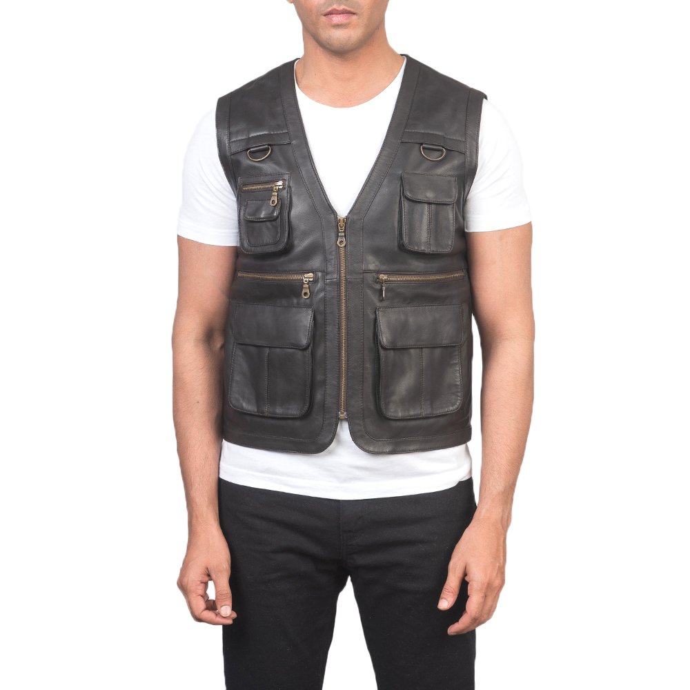 Leather Vest